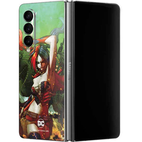 DC Comics Harley Quinn Suicide Squad Vol 1 Cover New 52 Galaxy Z Fold4 5G Skin